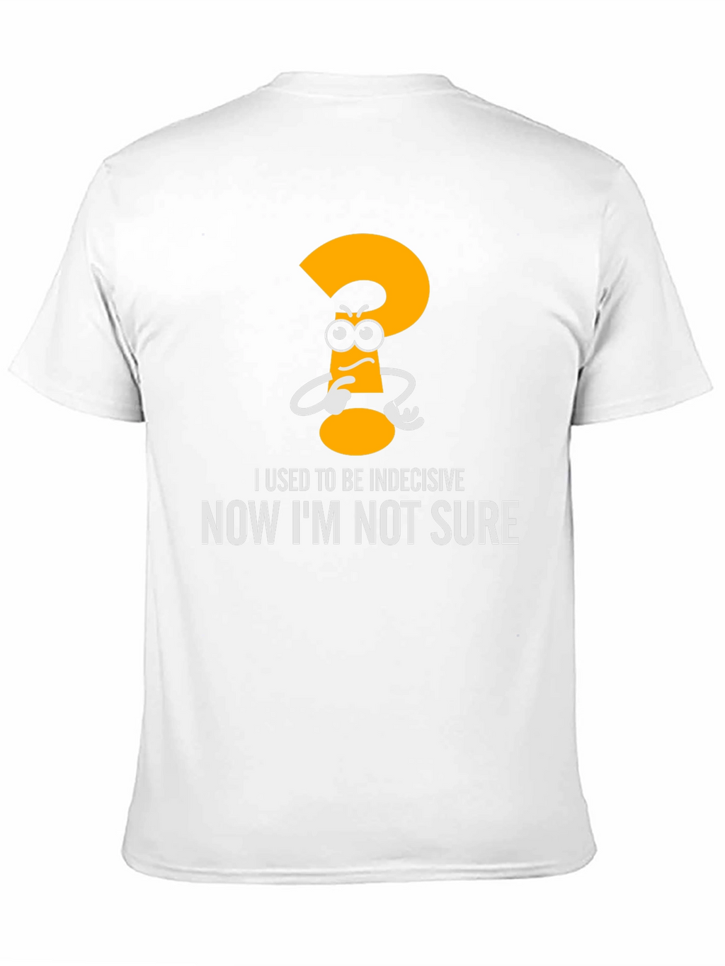 Indecisive Funny Graphic T-Shirt - Black