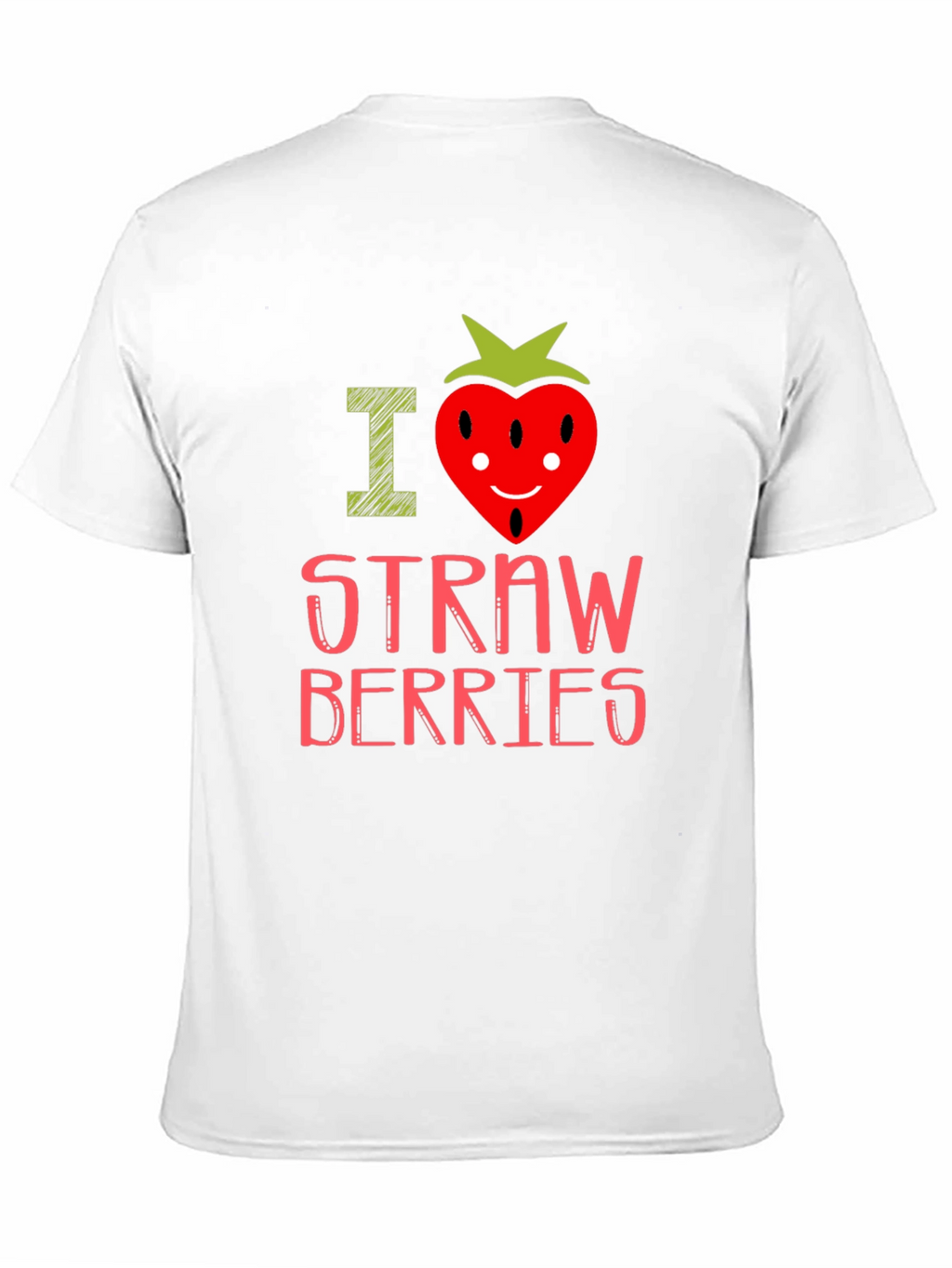I Heart Strawberries Graphic Tee