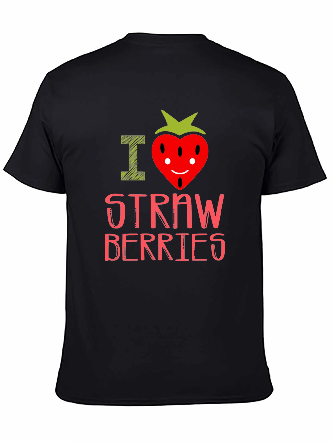 I Heart Strawberries Graphic Tee