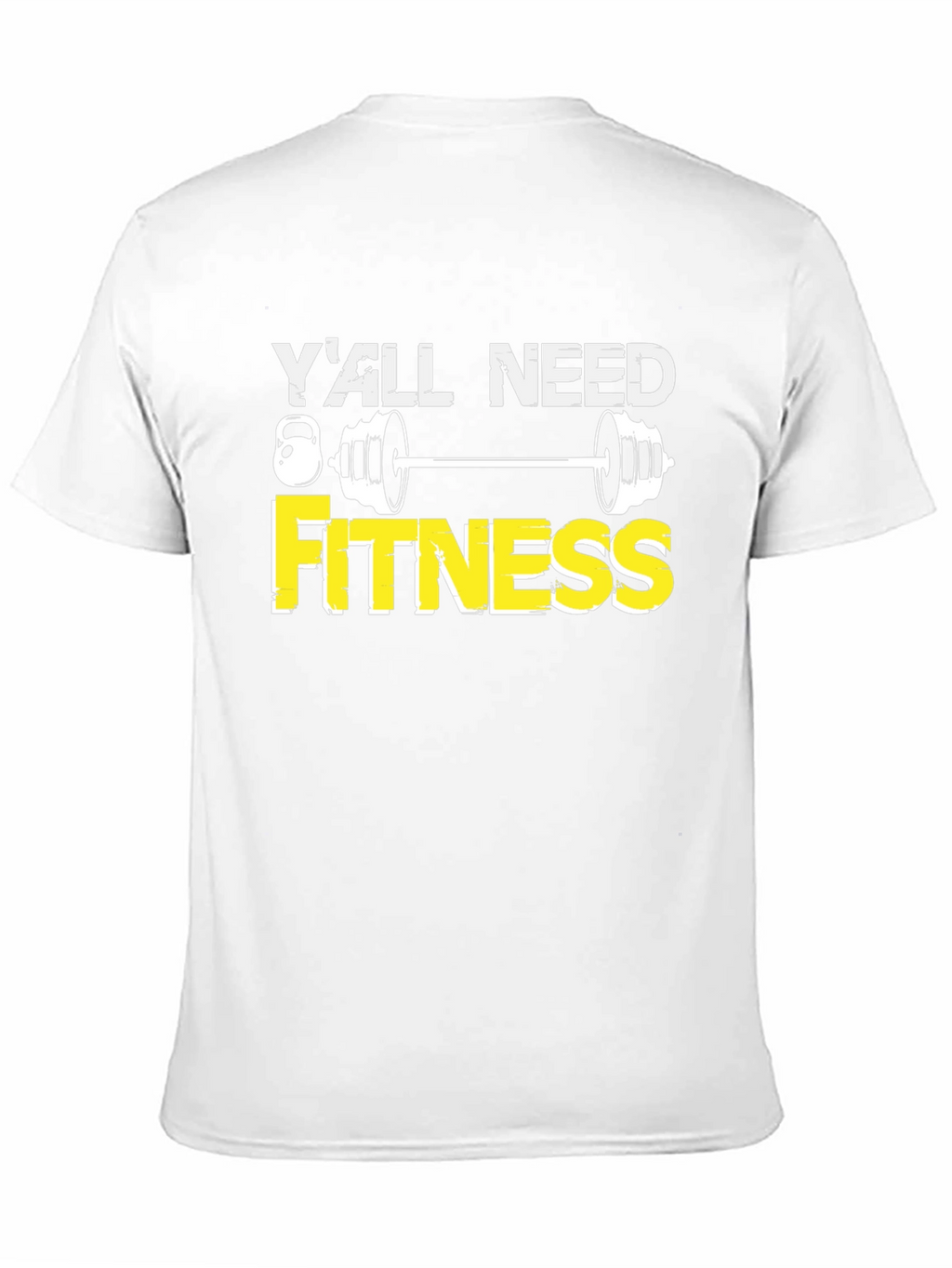 Yall Need Fitness Graphic T-Shirt - Black