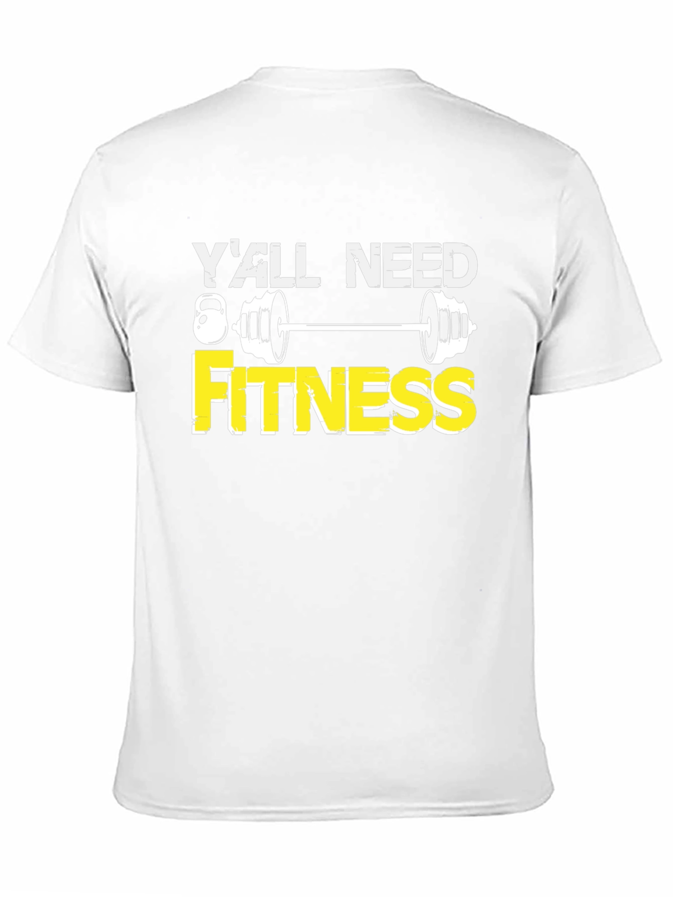 Yall Need Fitness Graphic T-Shirt - Black