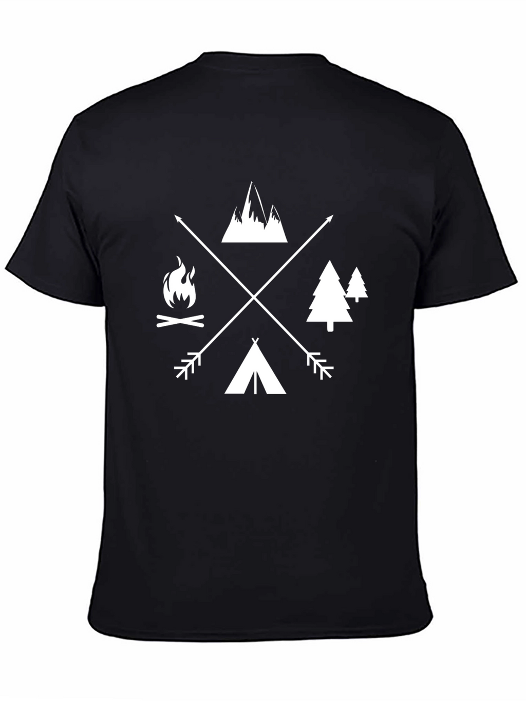 Outdoor Adventure Graphic Tee - Camping Shirt