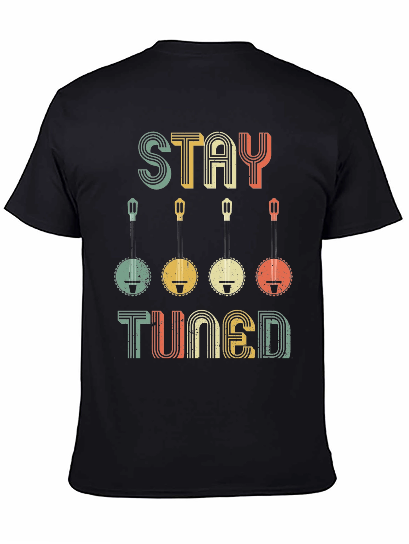 Stay Tuned Banjo Music T-Shirt