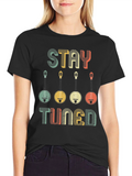 Stay Tuned Banjo Music T-Shirt