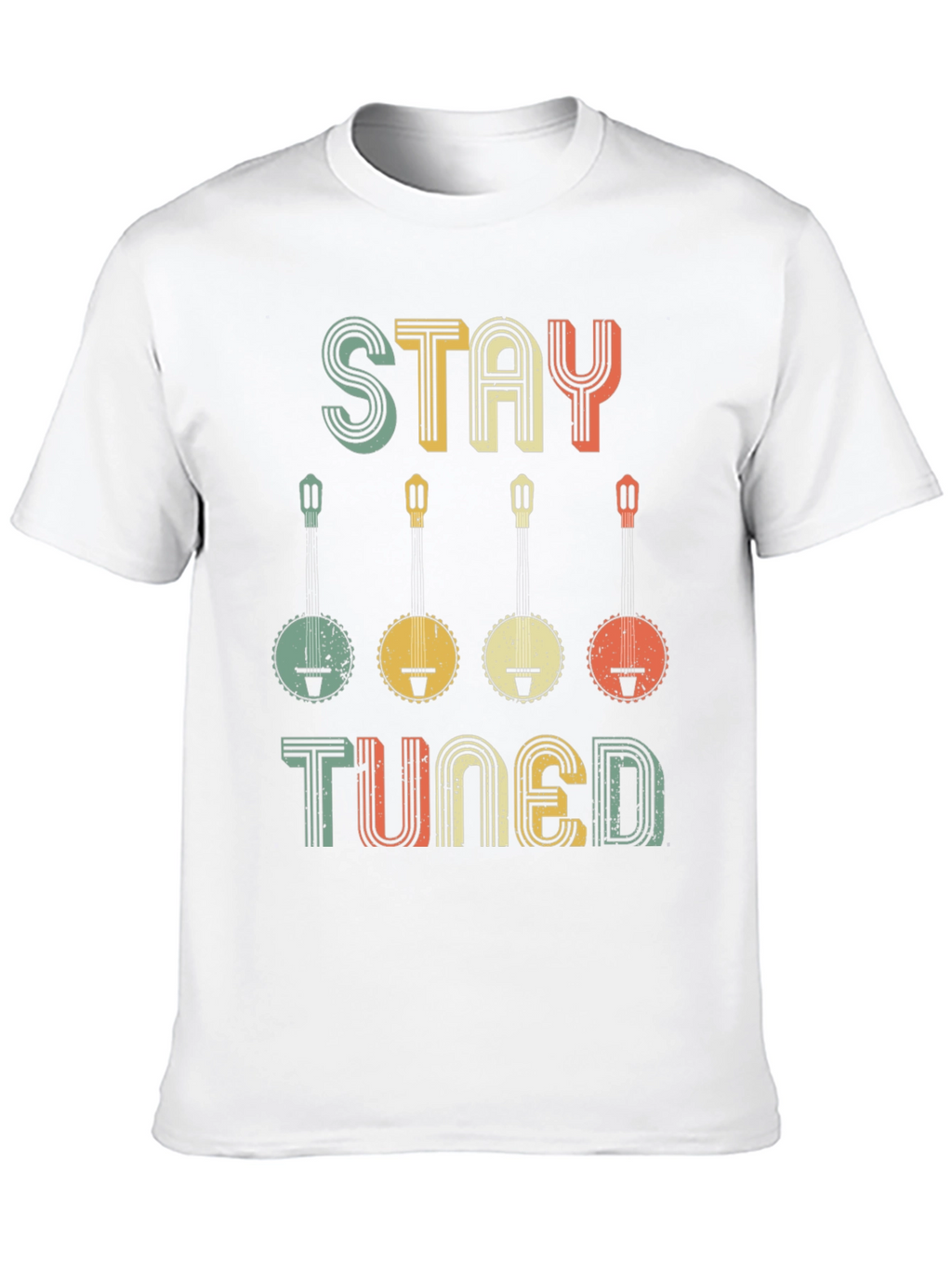 Stay Tuned Banjo Music T-Shirt