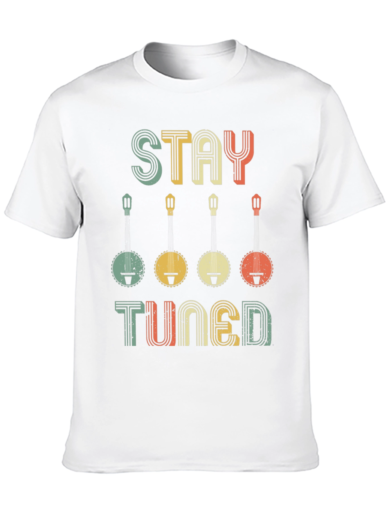 Stay Tuned Banjo Music T-Shirt