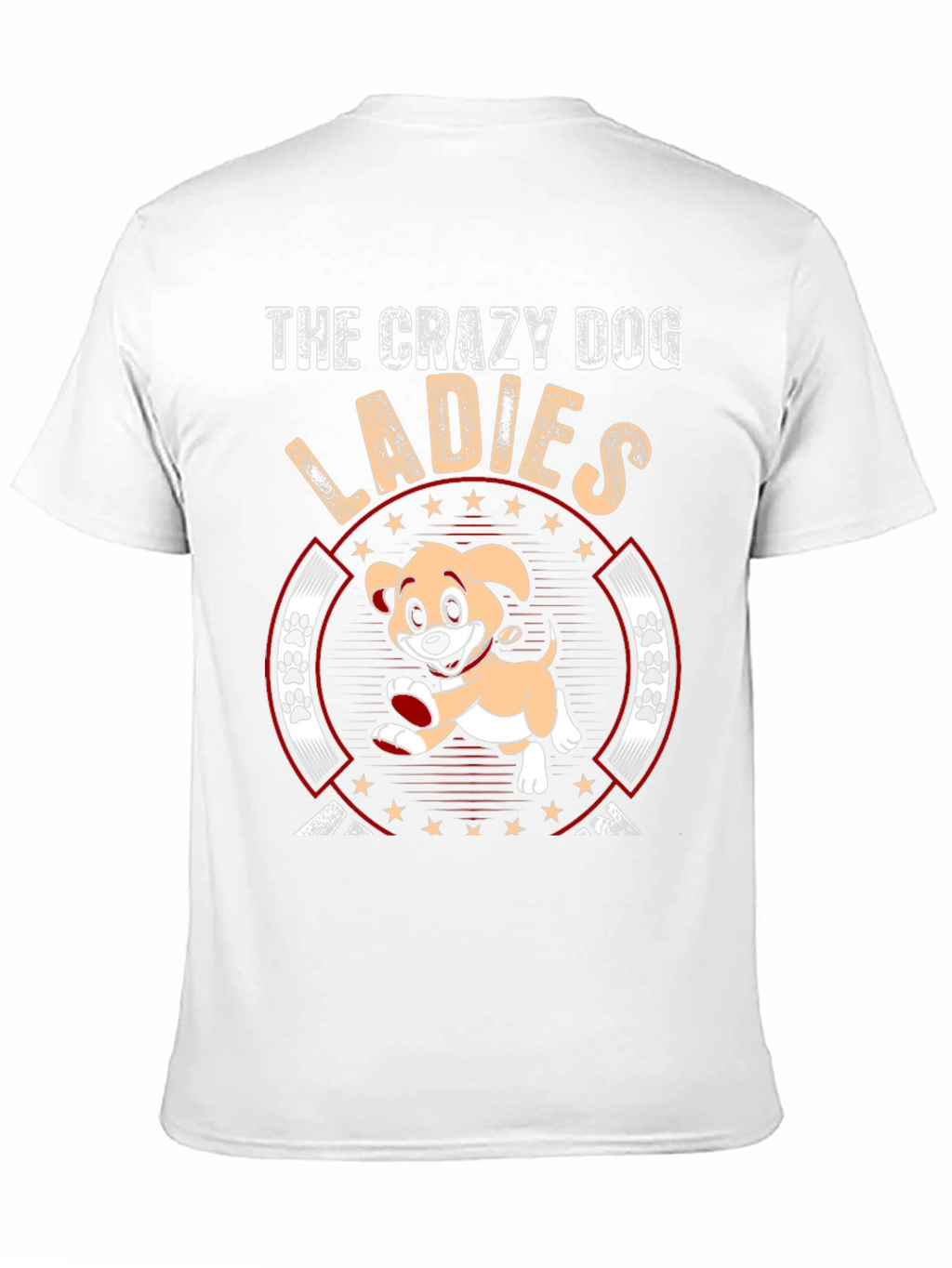 Crazy Dog Ladies T-Shirt - Novelty Graphic Tee