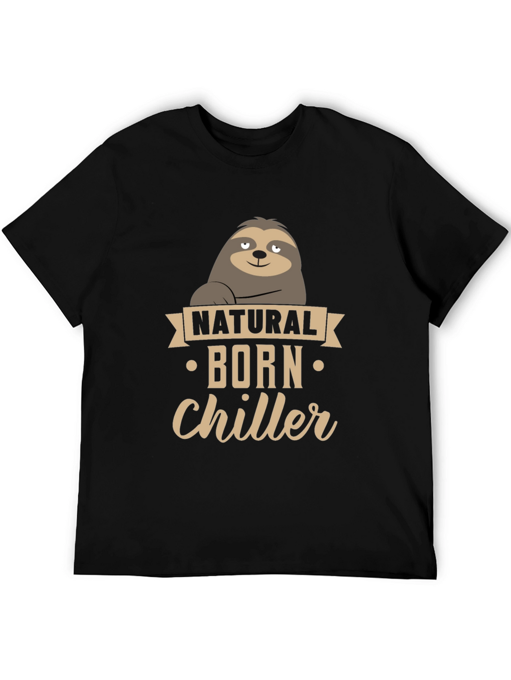 Natural Born Chiller Sloth Graphic Tee