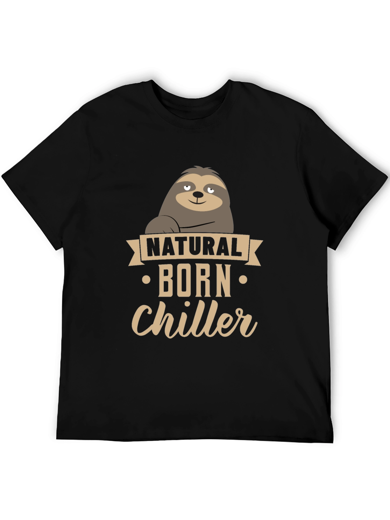 Natural Born Chiller Sloth Graphic Tee