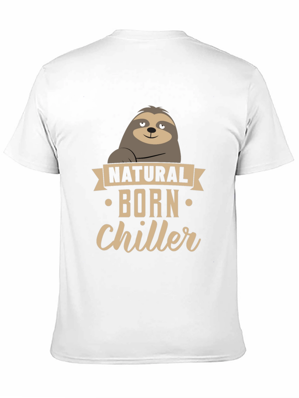 Natural Born Chiller Sloth Graphic Tee