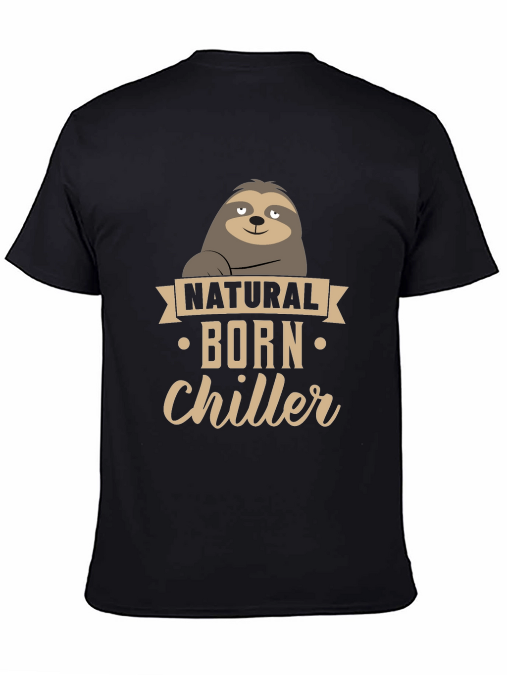 Natural Born Chiller Sloth Graphic Tee