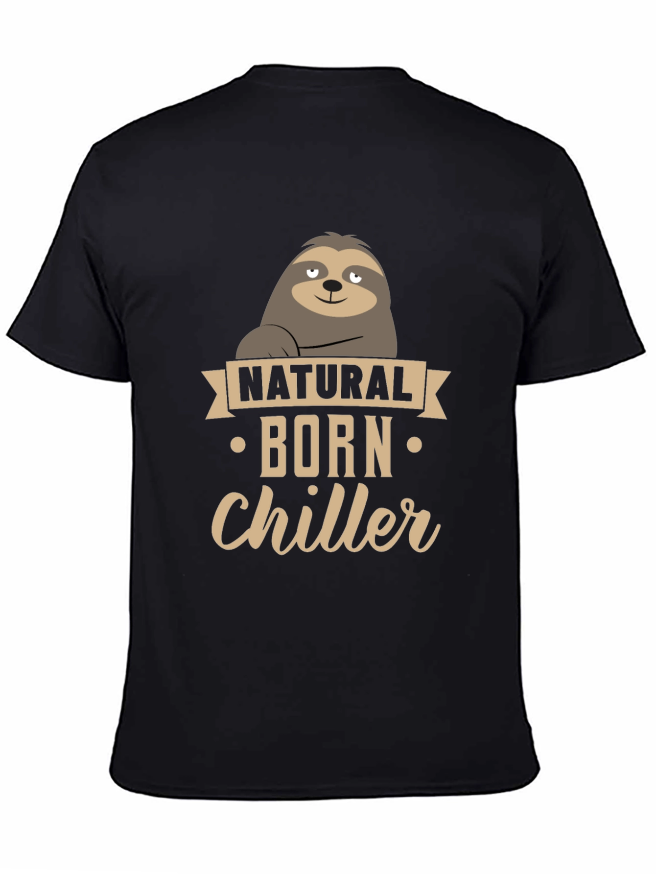 Natural Born Chiller Sloth Graphic Tee