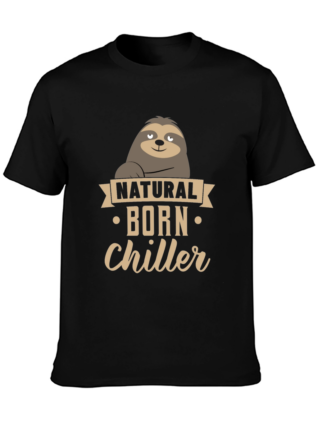 Natural Born Chiller Sloth Graphic Tee