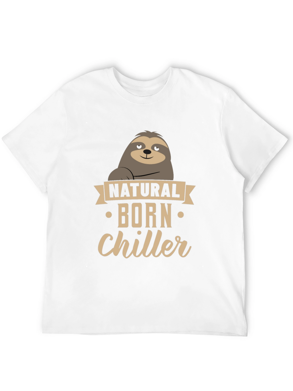 Natural Born Chiller Sloth Graphic Tee