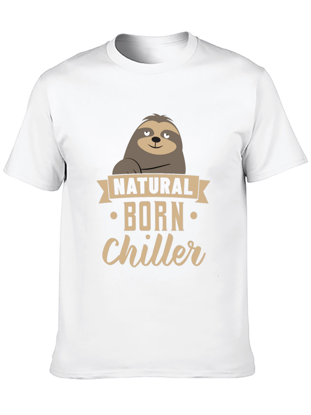Natural Born Chiller Sloth Graphic Tee