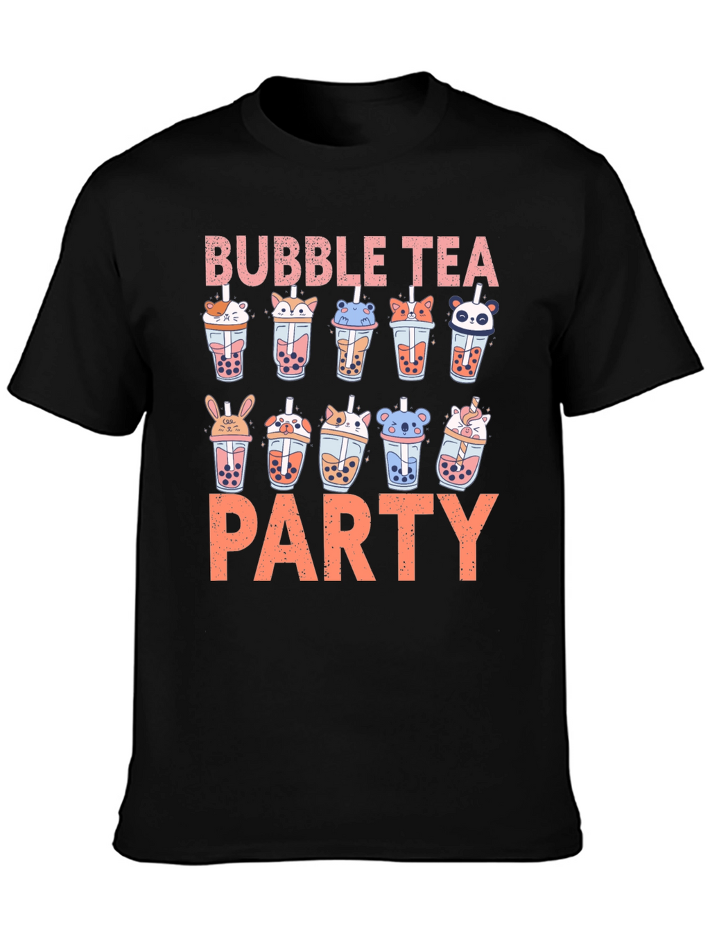Bubble Tea Party Graphic Tee