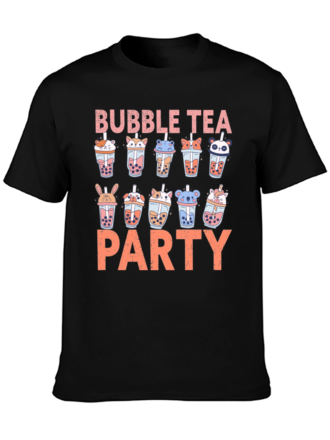 Bubble Tea Party Graphic Tee
