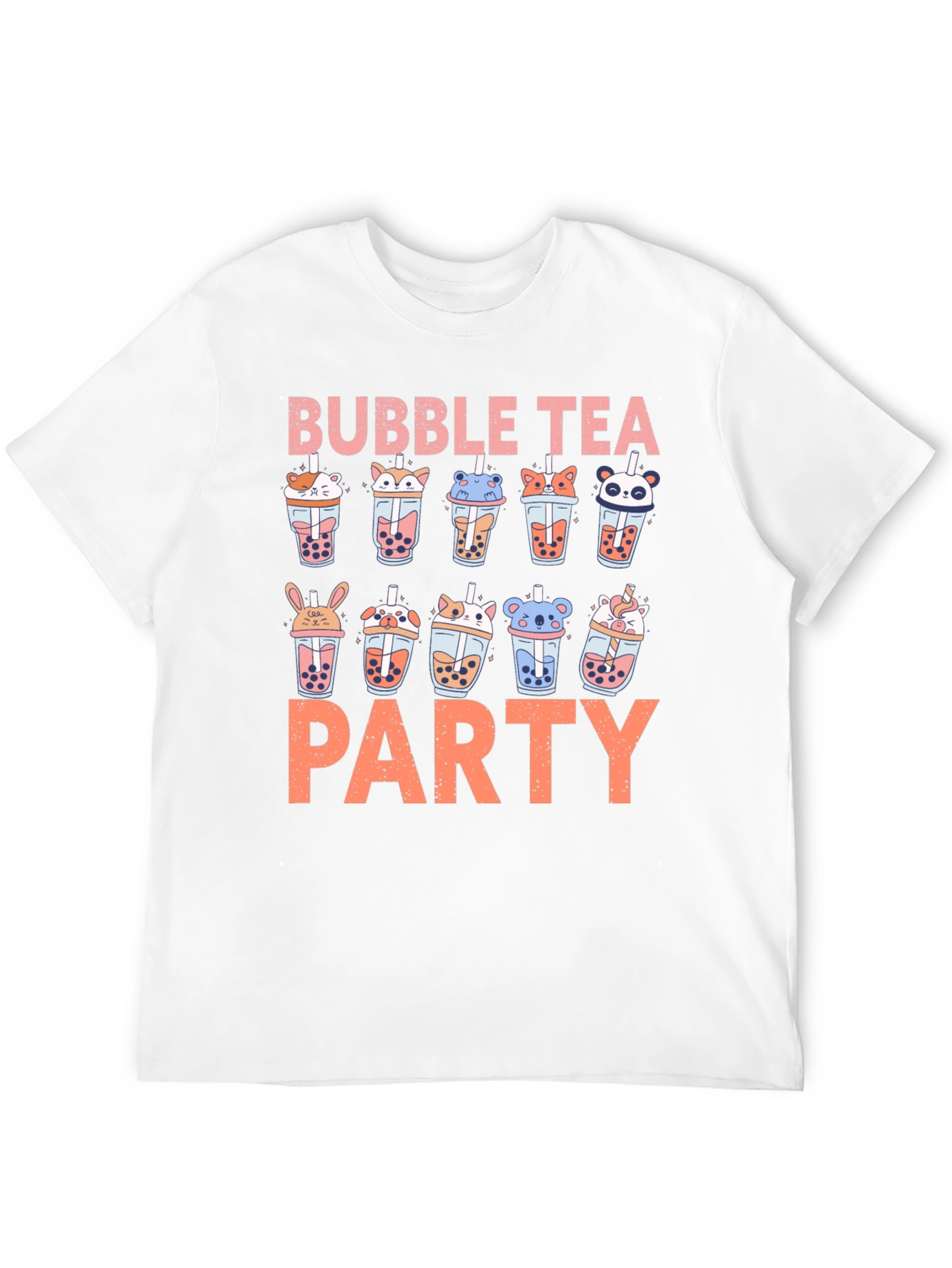 Bubble Tea Party Graphic Tee