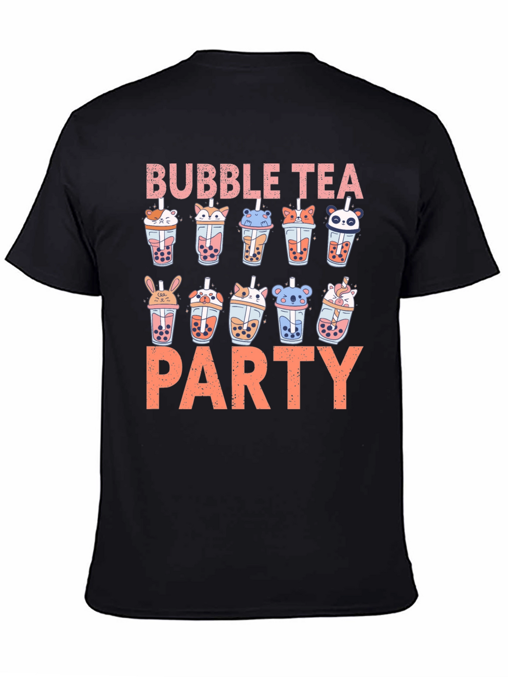Bubble Tea Party Graphic Tee