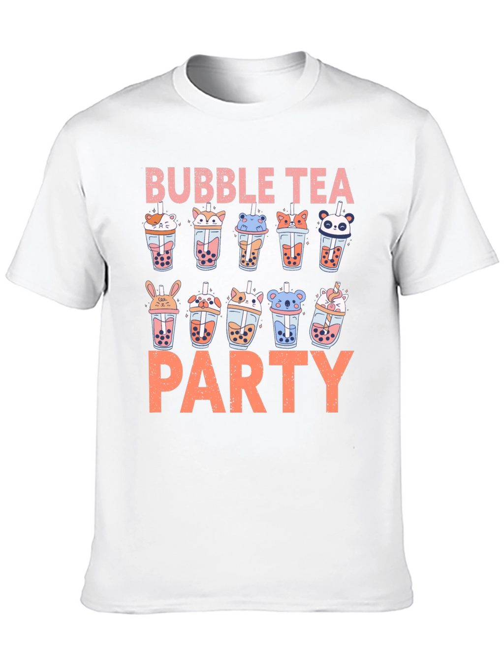 Bubble Tea Party Graphic Tee
