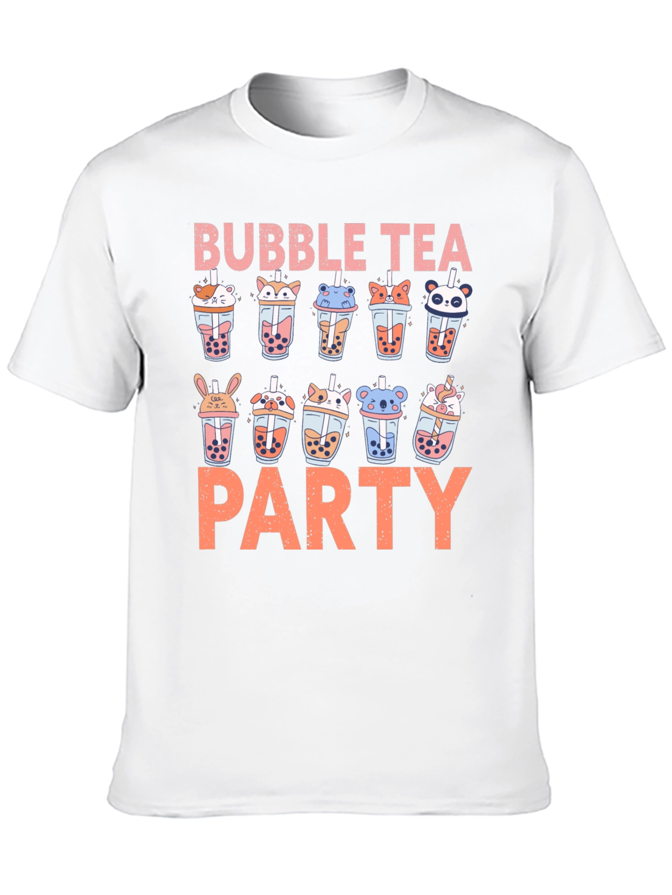 Bubble Tea Party Graphic Tee