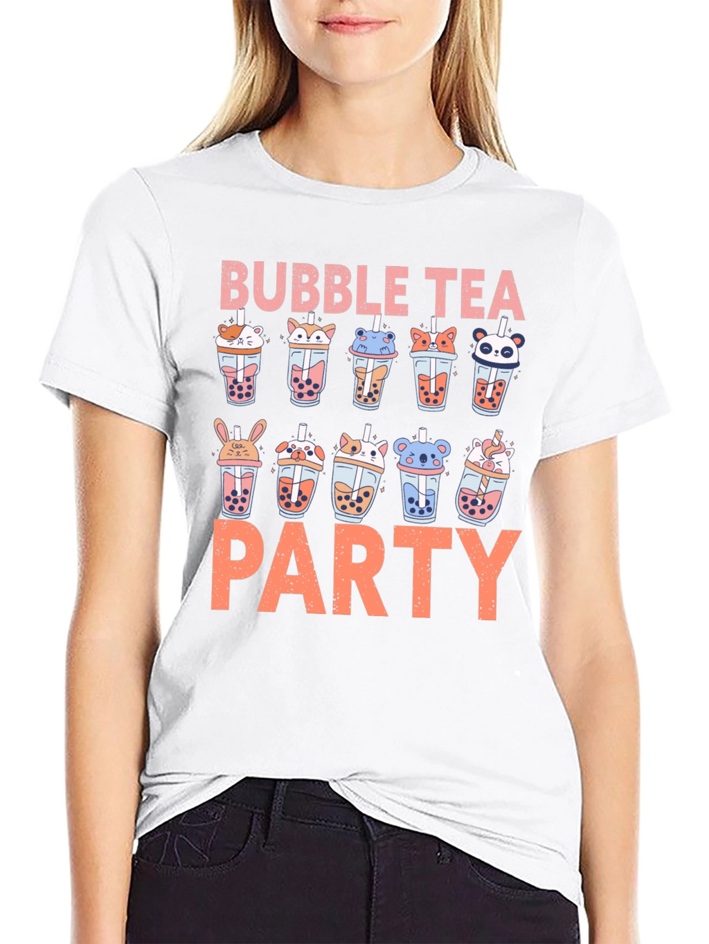 Bubble Tea Party Graphic Tee