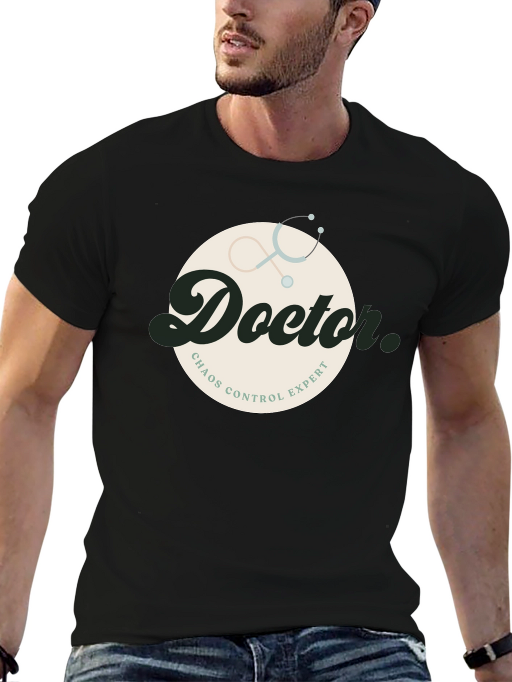 Doctor Chaos Control Expert Graphic T-Shirt