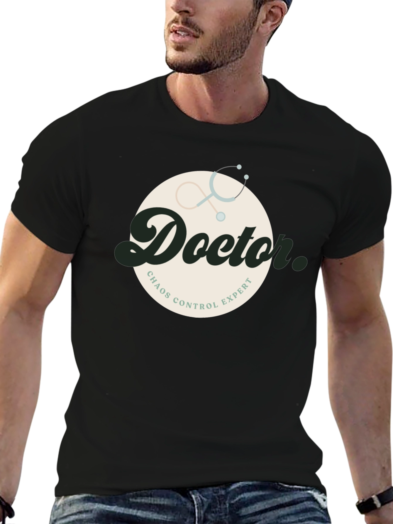 Doctor Chaos Control Expert Graphic T-Shirt