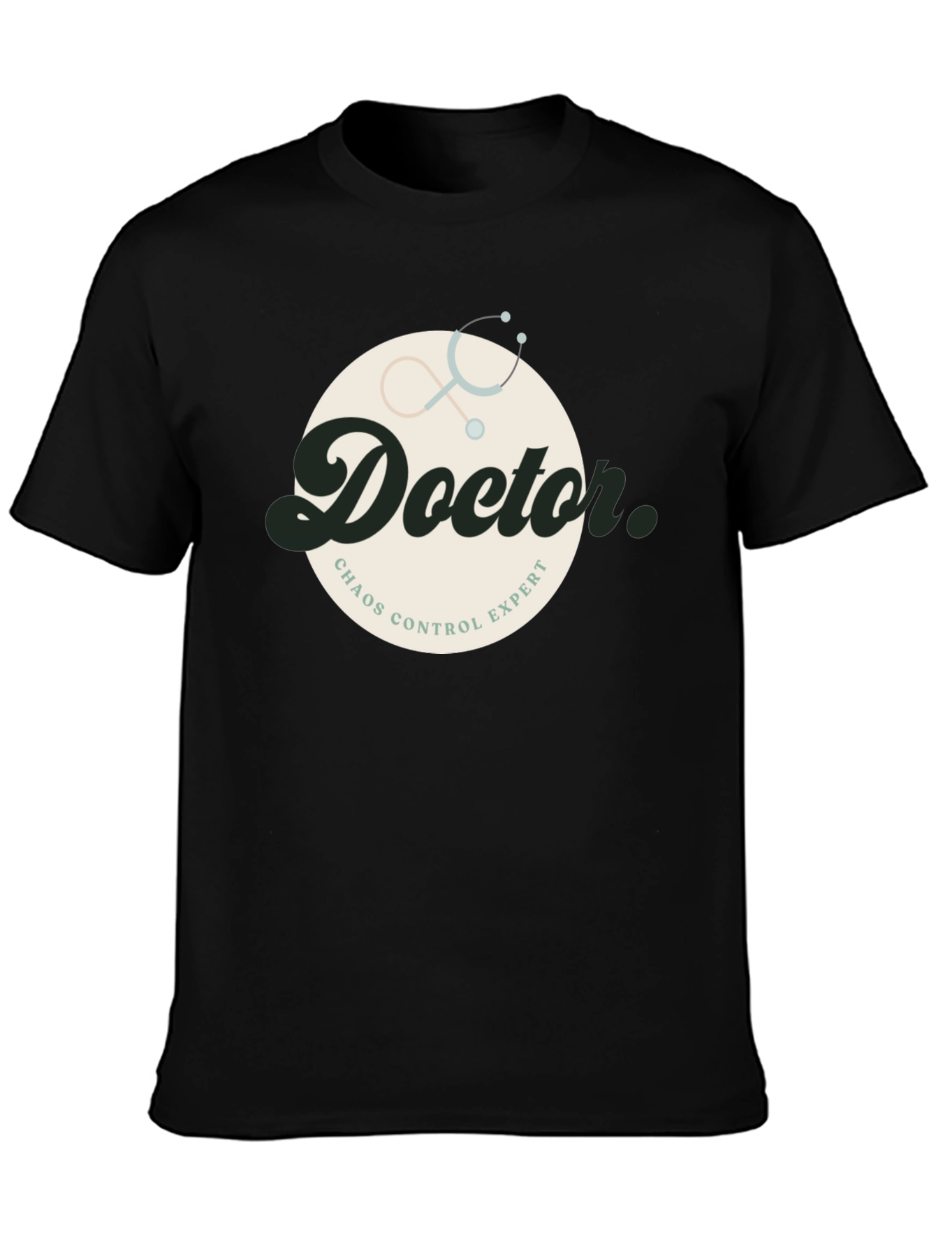 Doctor Chaos Control Expert Graphic T-Shirt