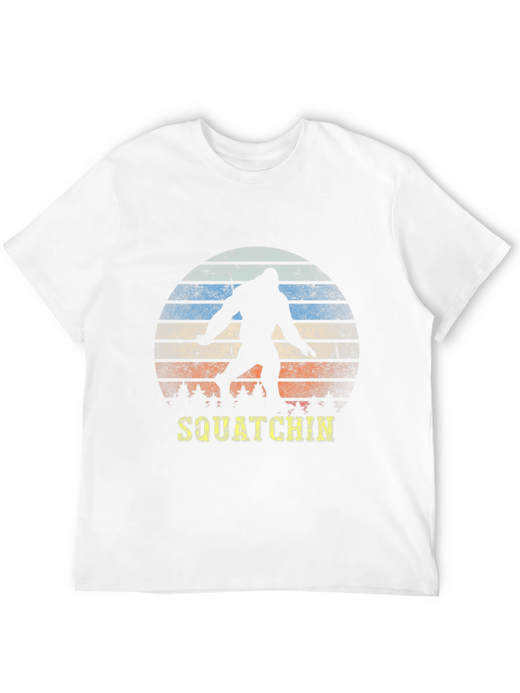 Squatchin Retro Sunset T-Shirt