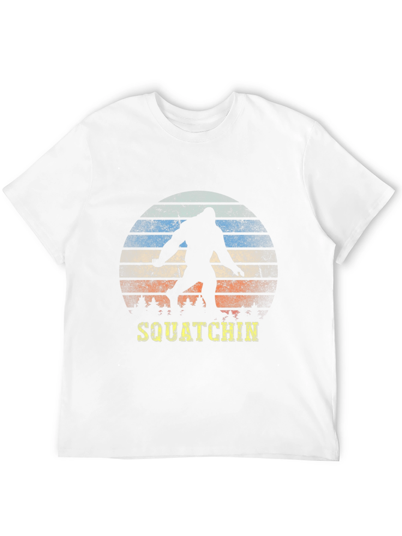 Squatchin Retro Sunset T-Shirt