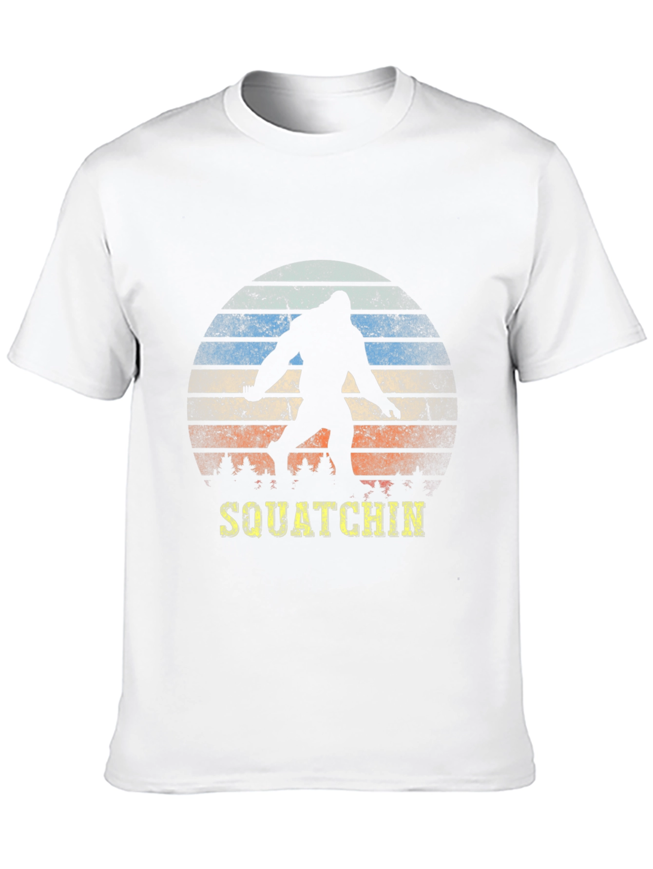 Squatchin Retro Sunset T-Shirt