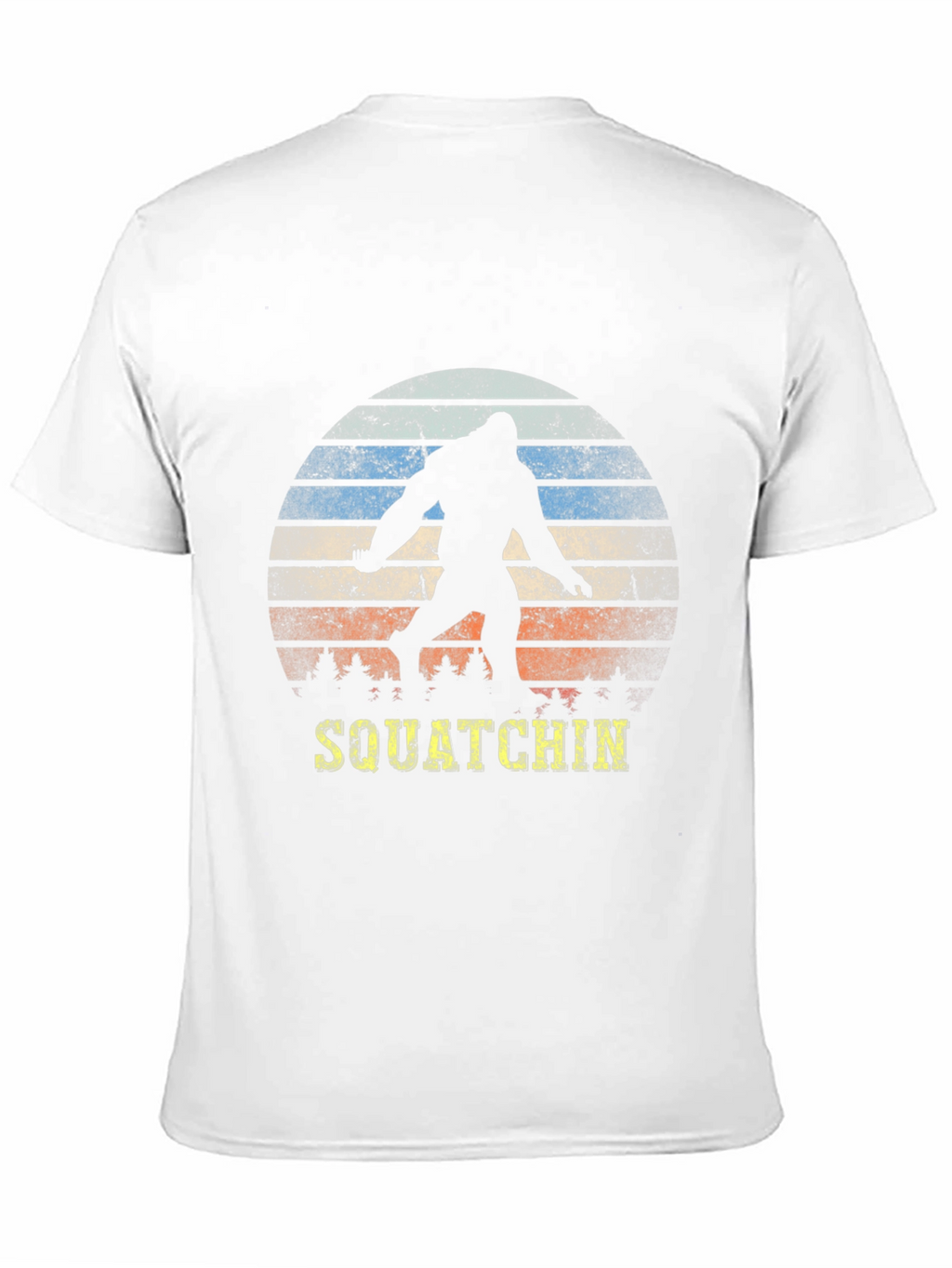 Squatchin Retro Sunset T-Shirt
