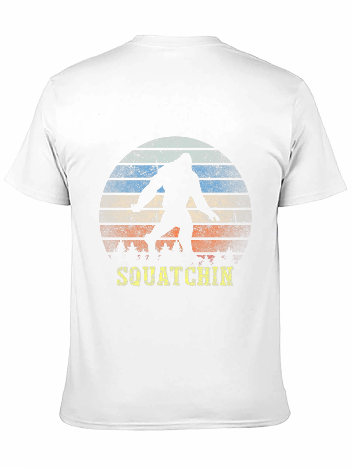 Squatchin Retro Sunset T-Shirt