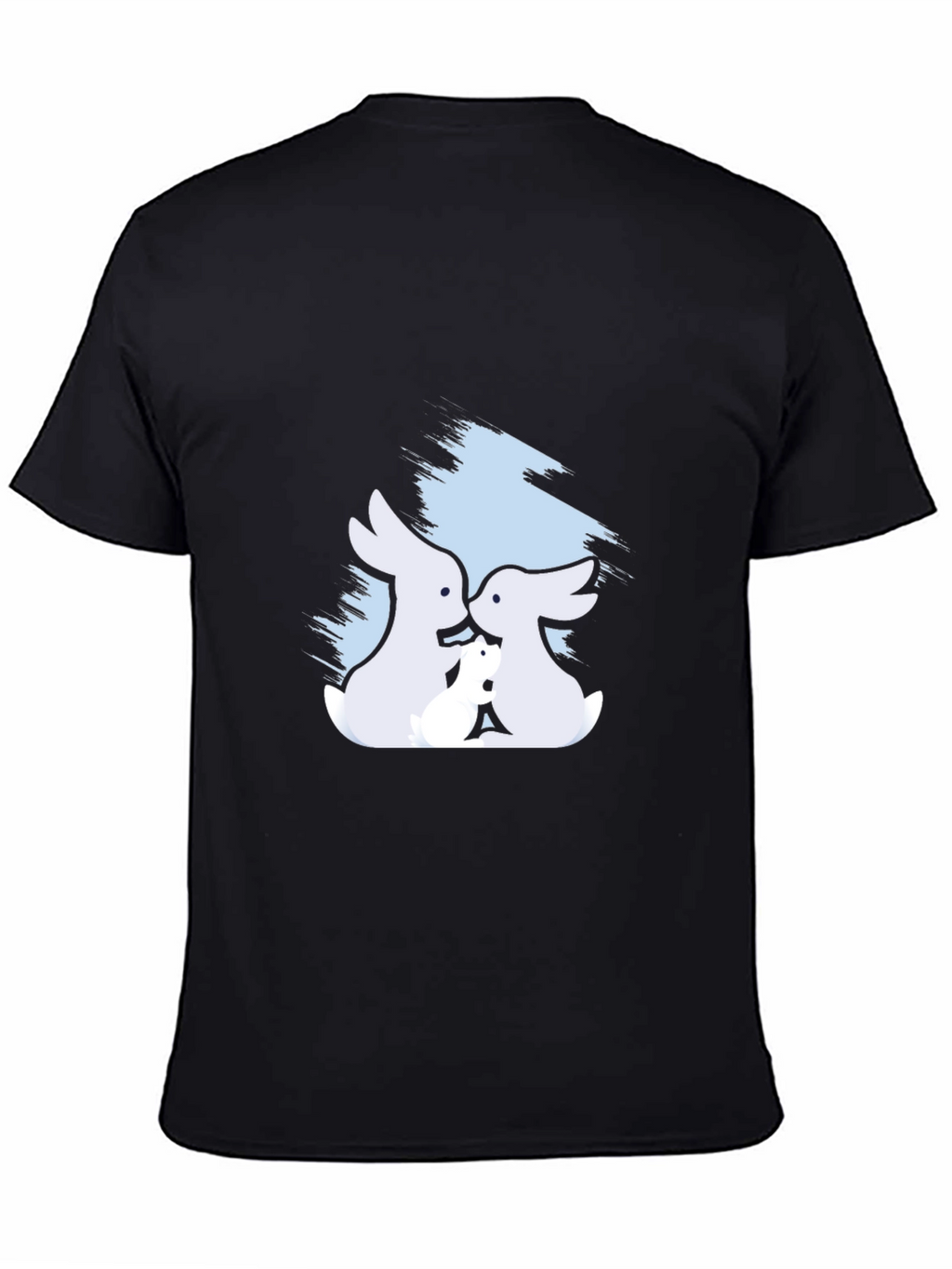 Bunny Family T-Shirt - Soft Cotton Tee