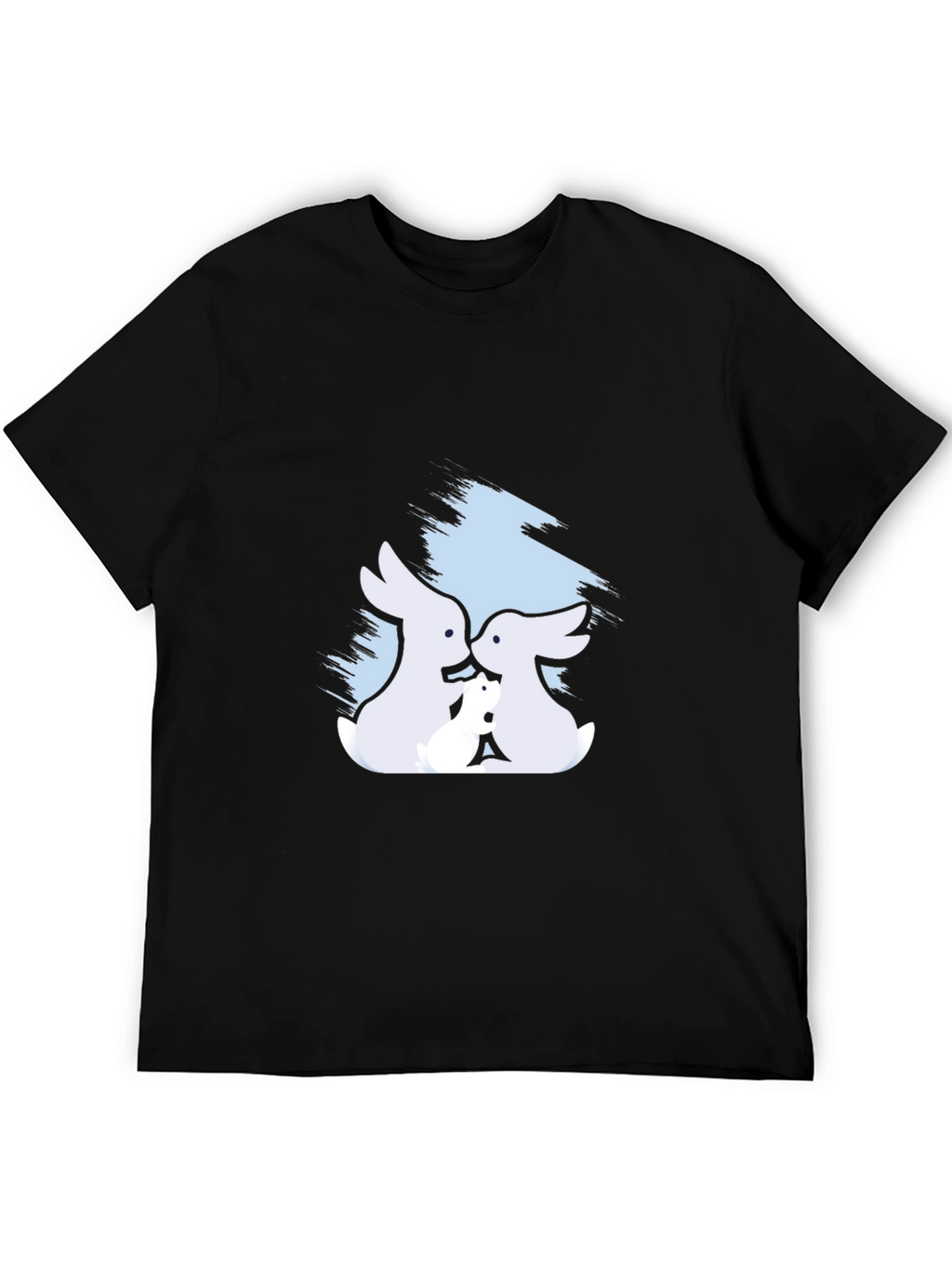 Bunny Family T-Shirt - Soft Cotton Tee