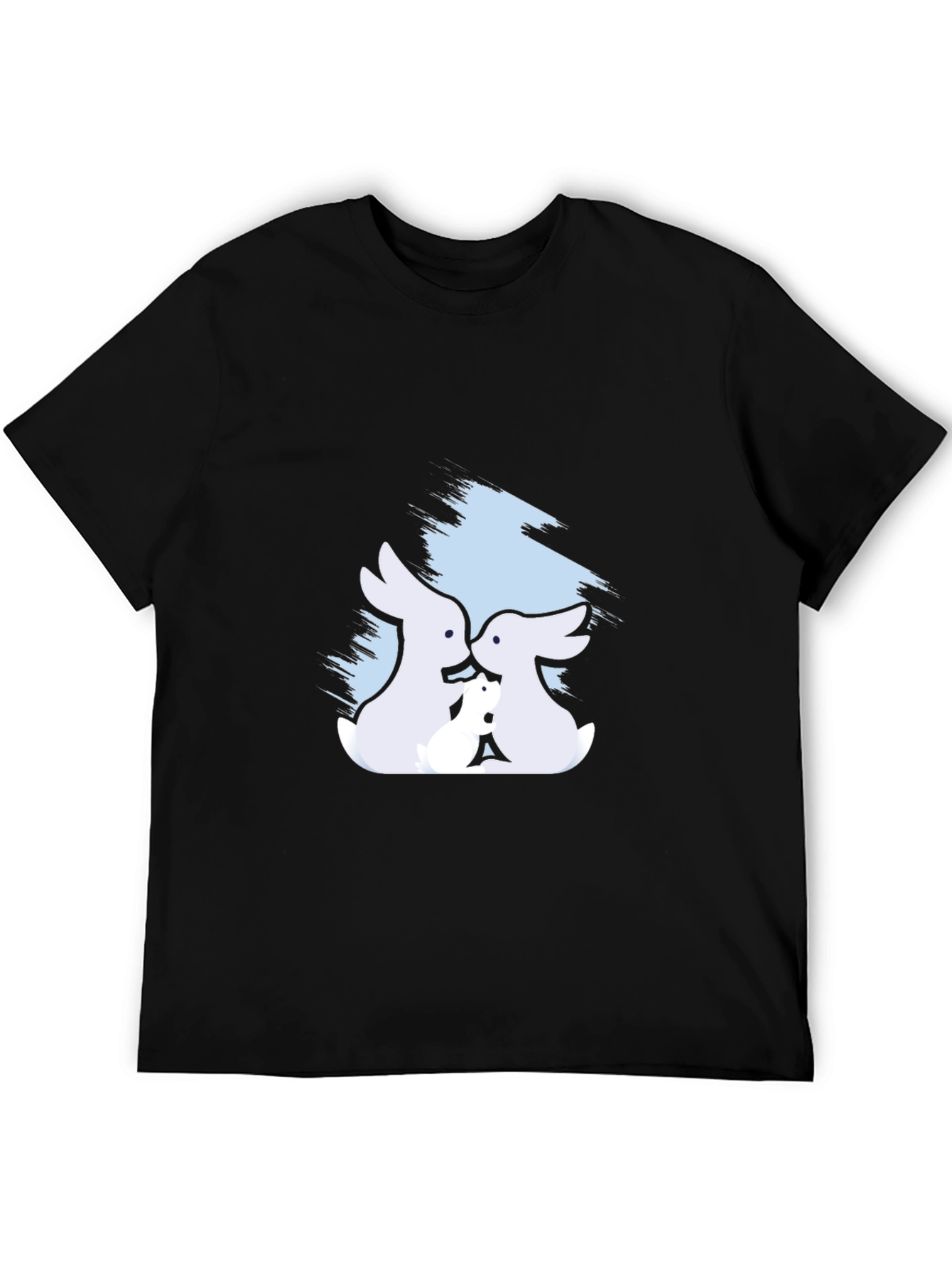 Bunny Family T-Shirt - Soft Cotton Tee