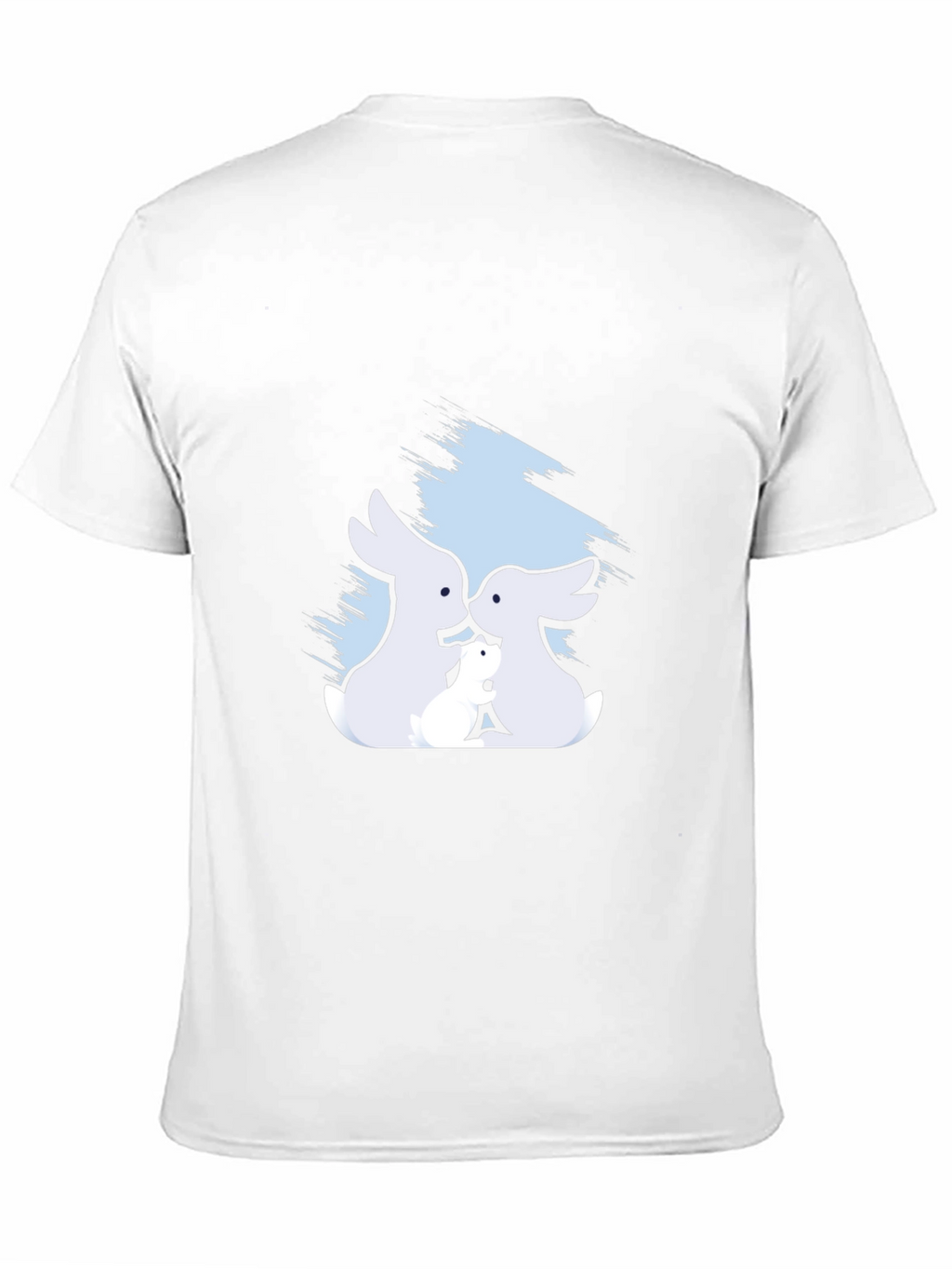 Bunny Family T-Shirt - Soft Cotton Tee