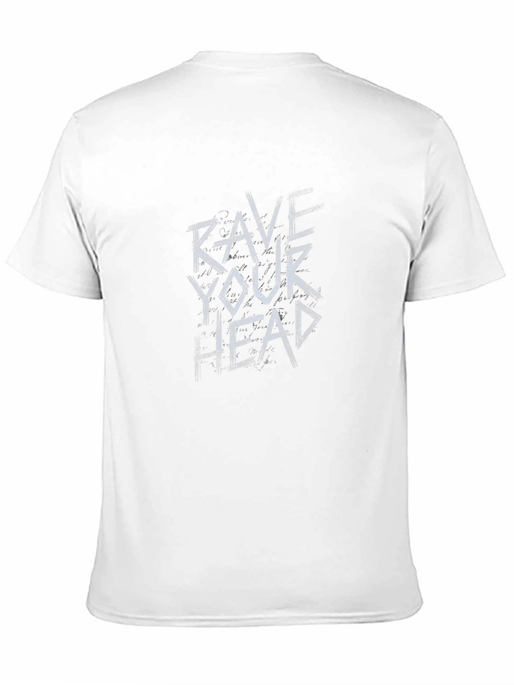 Rave Your Head Black Graphic Tee