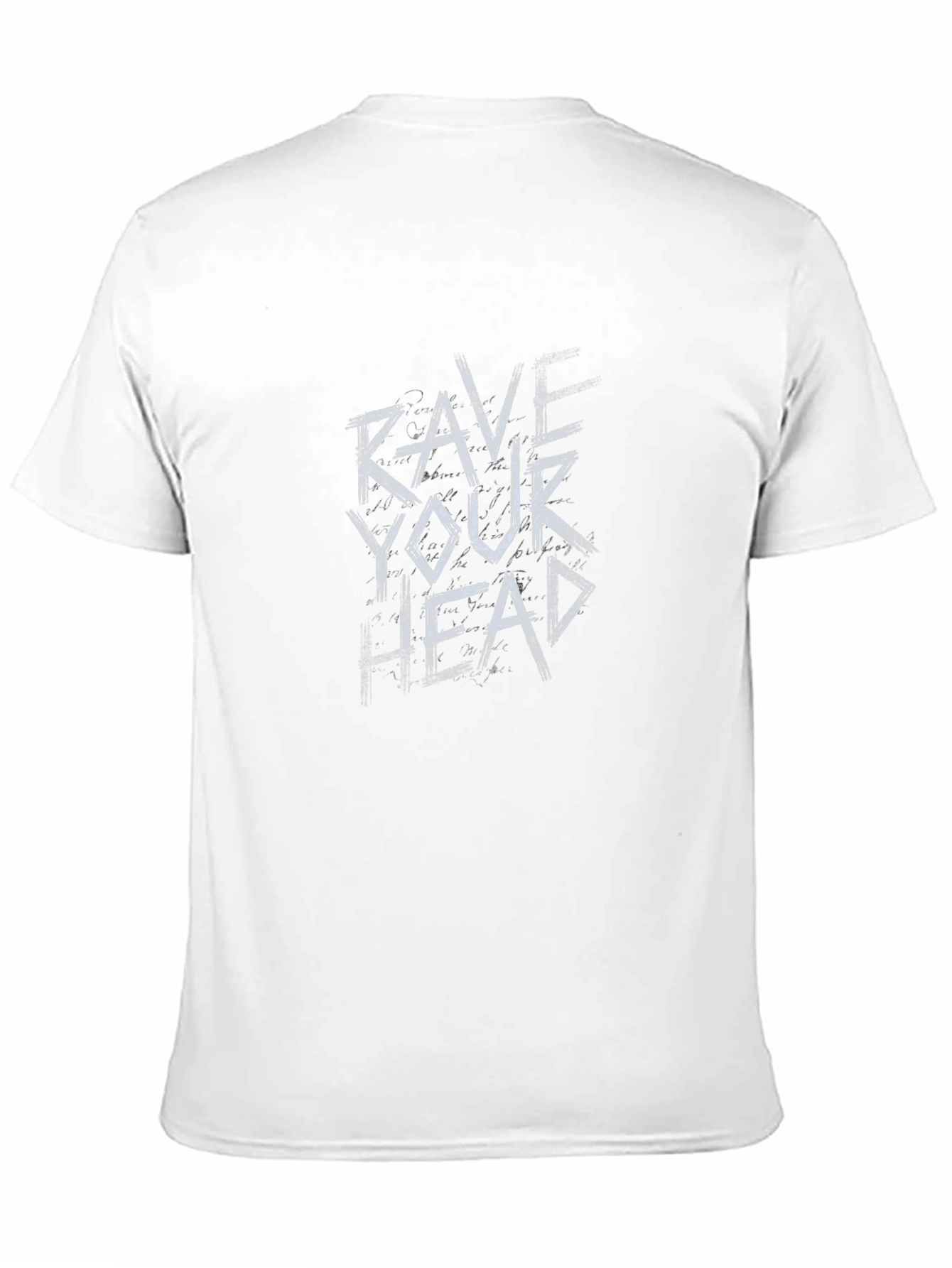 Rave Your Head Black Graphic Tee