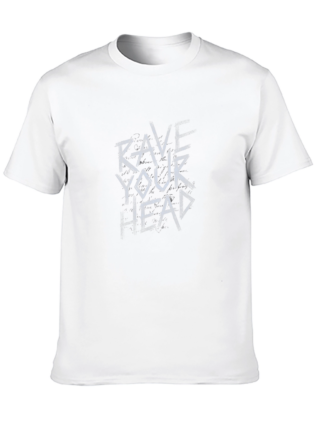 Rave Your Head Black Graphic Tee