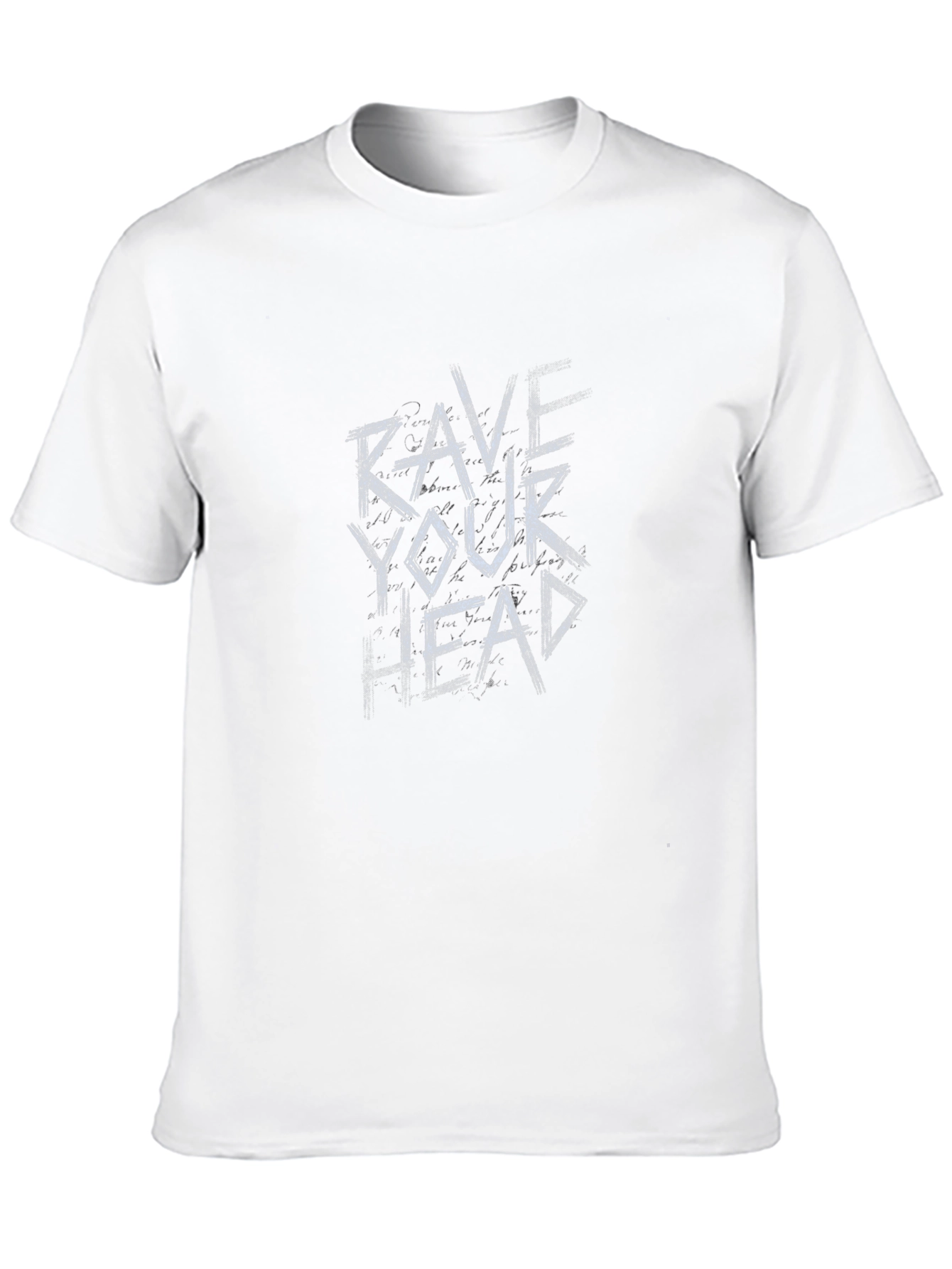 Rave Your Head Black Graphic Tee