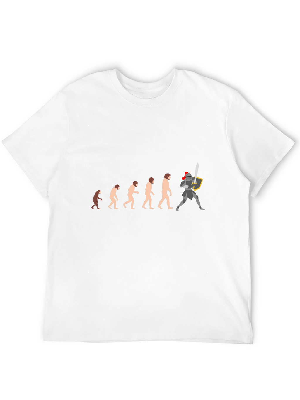 Evolution to Knight Black T-Shirt