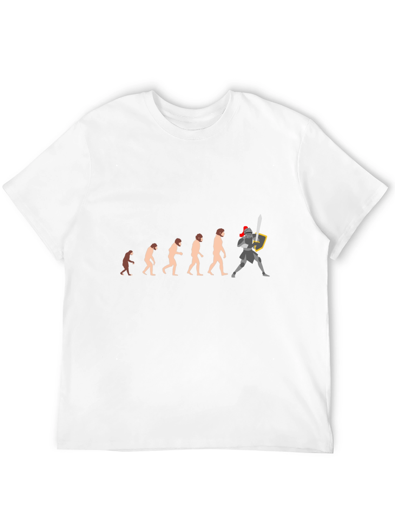 Evolution to Knight Black T-Shirt