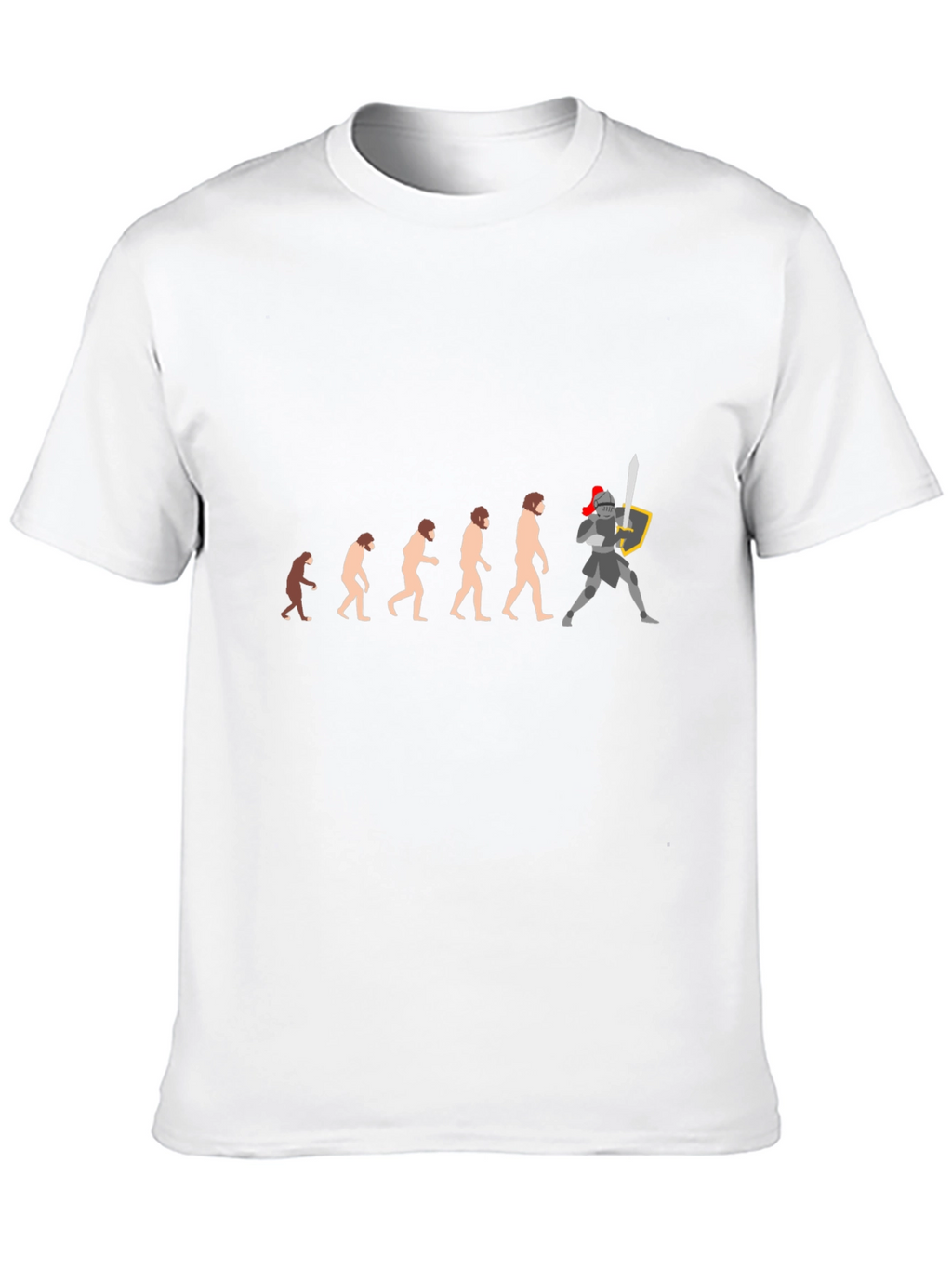 Evolution to Knight Black T-Shirt