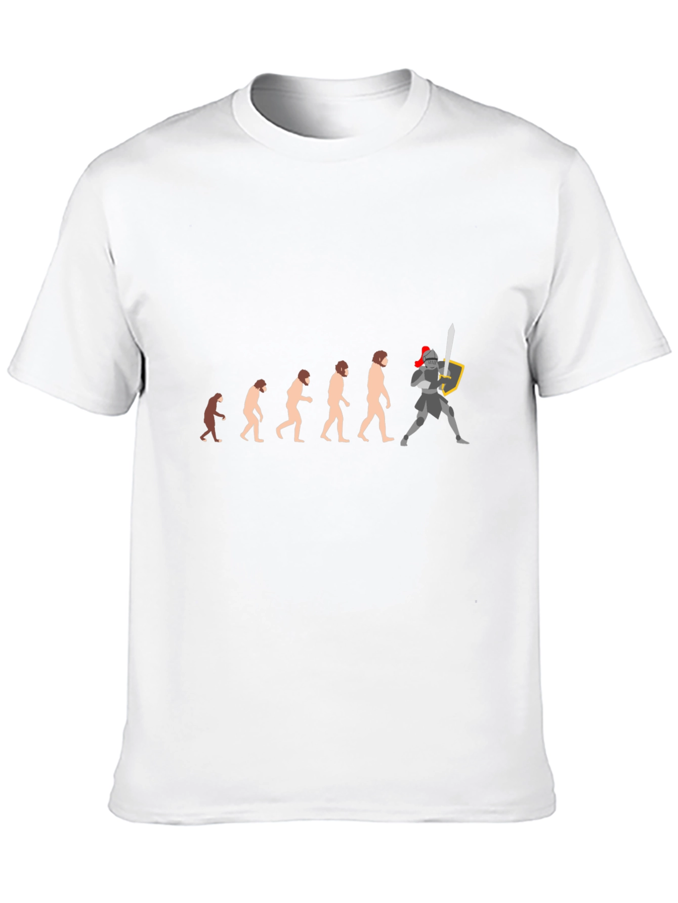 Evolution to Knight Black T-Shirt
