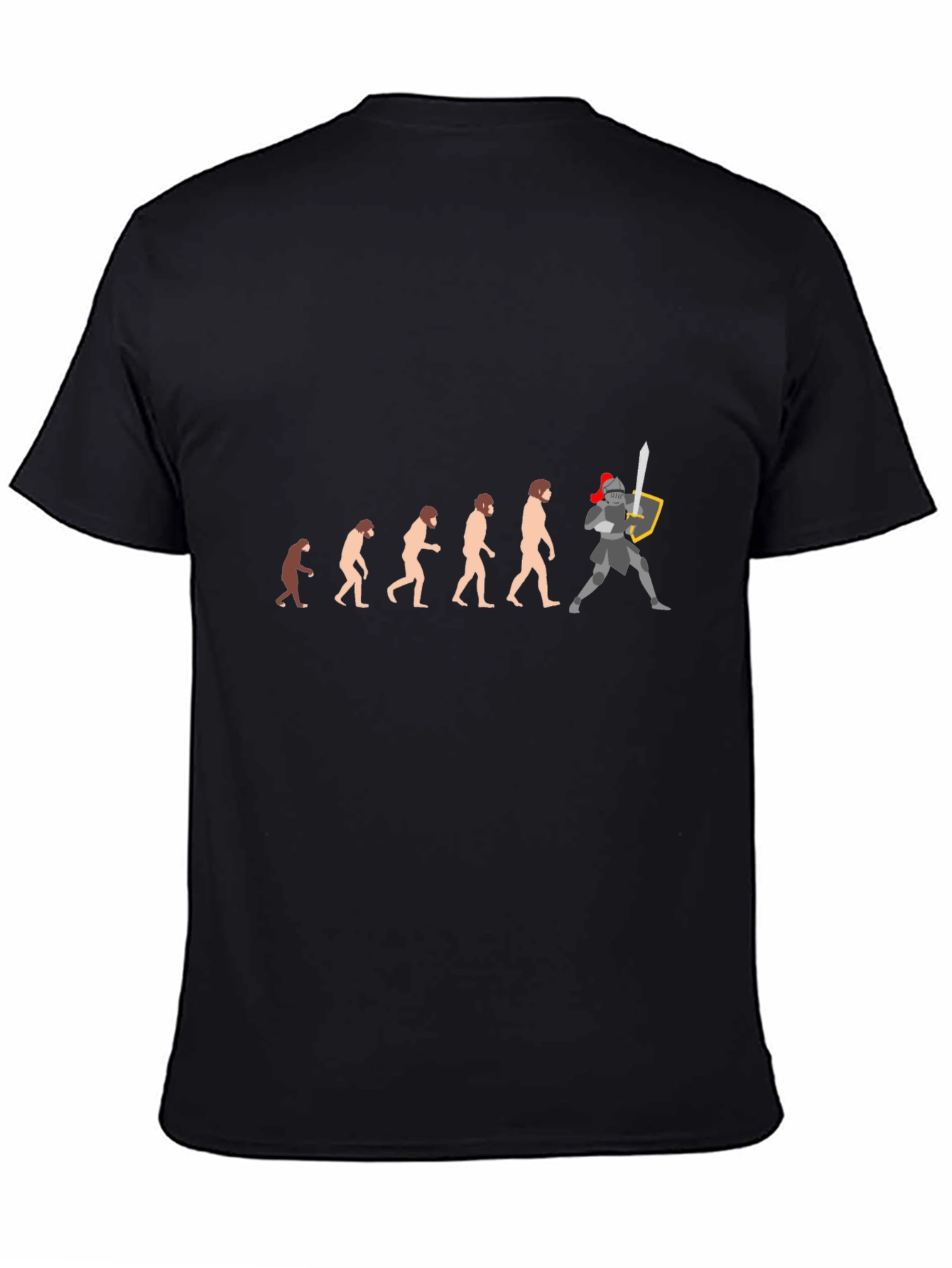 Evolution to Knight Black T-Shirt