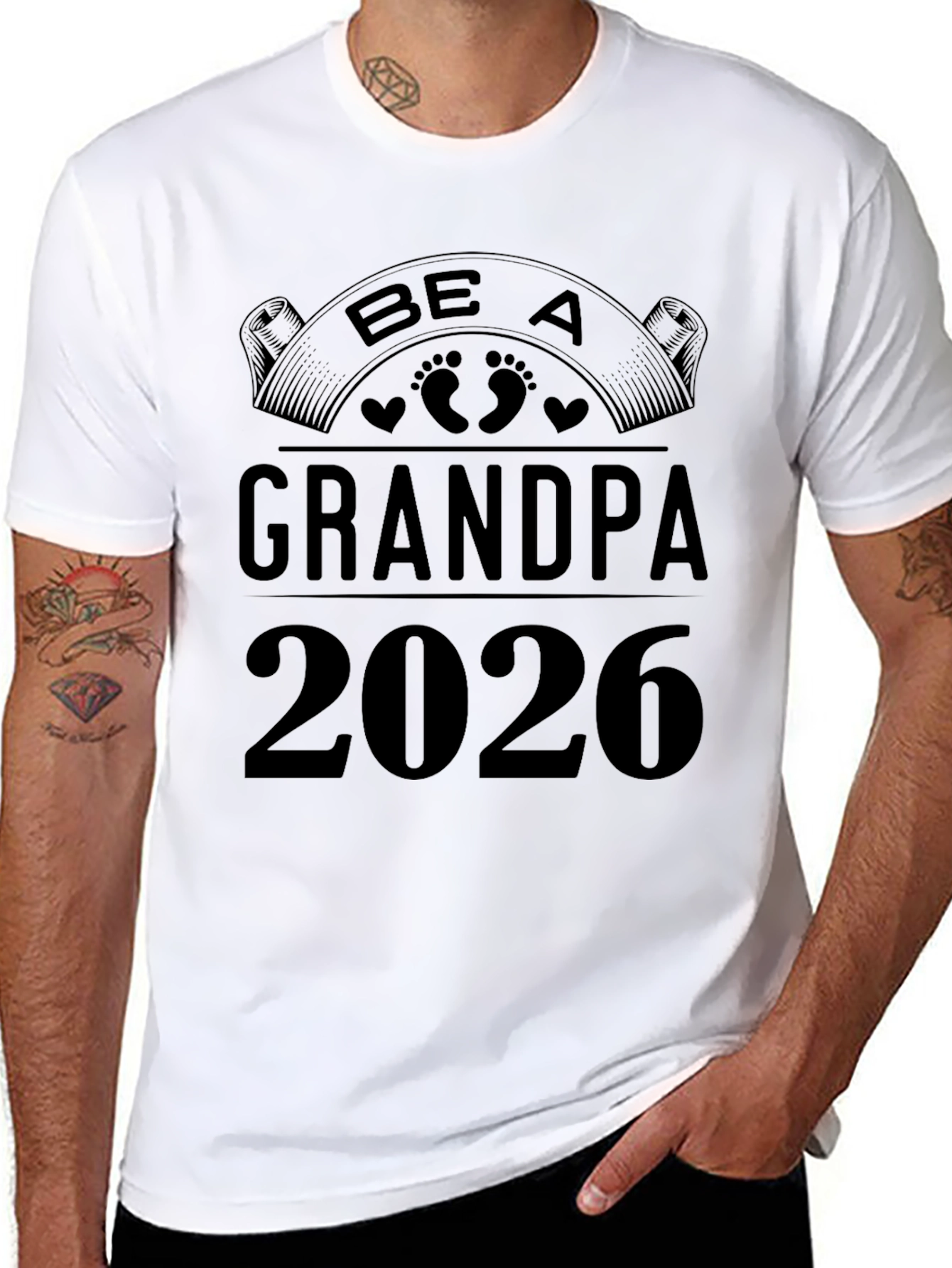 Future Grandpa 2026 Graphic Tee