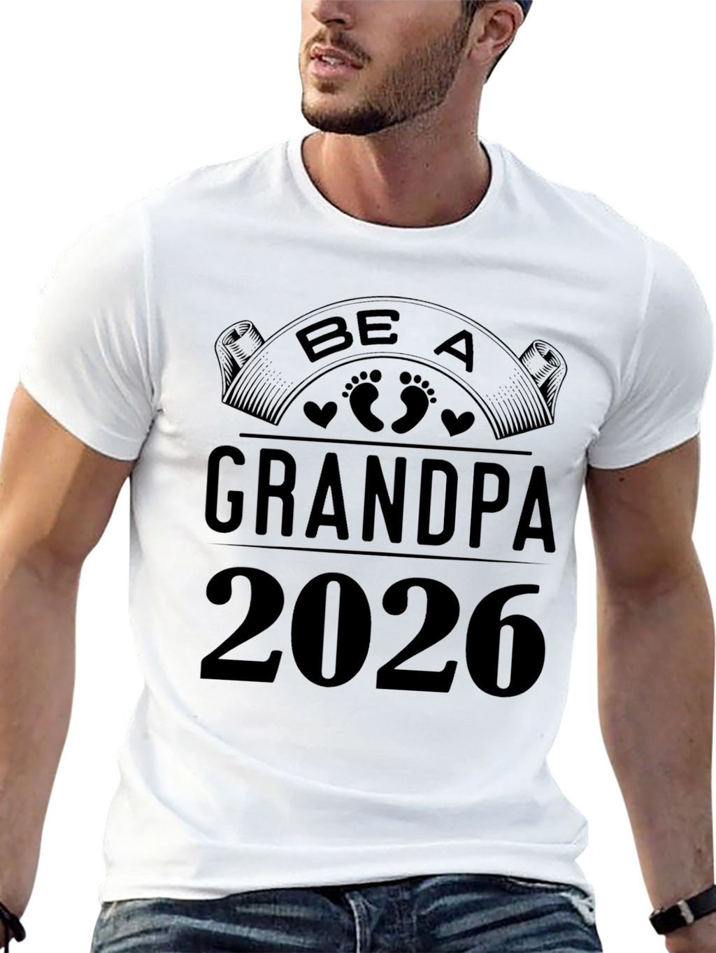 Future Grandpa 2026 Graphic Tee