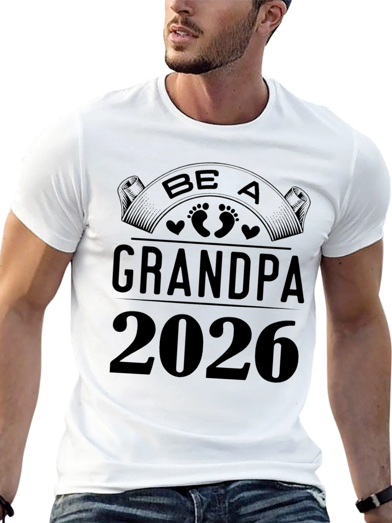 Future Grandpa 2026 Graphic Tee